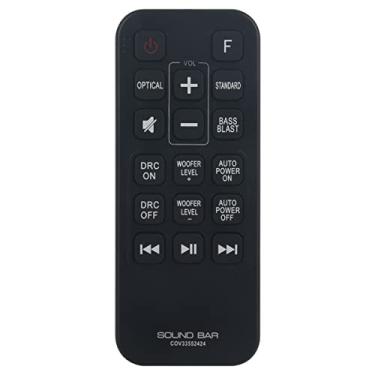 Imagem de PERFASCIN COV33552424 Controle remoto de substituição adequado para LG Soundbar SJ2 160W 2.1 canais COV33552424