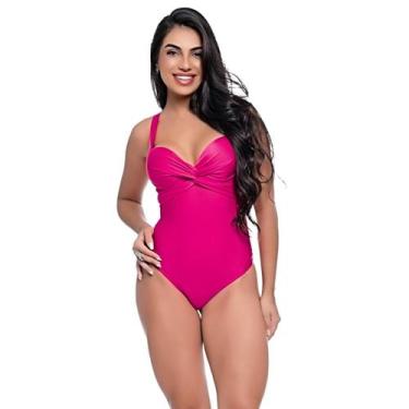 Imagem de Maiô Feminino Com Bojo Transpassado Modela Cintura e Busto - HYPE MODA