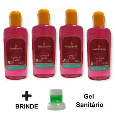 Imagem de Kit 4 Cheirinho Concentrado Desinfetante Limpeza Essência Casa 140ml M