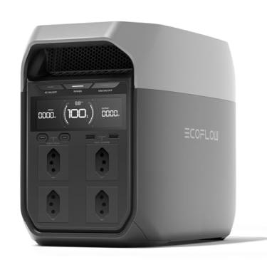 Imagem de EF ECOFLOW DELTA 3 Estação de Energia Portátil, Bateria LiFePO4 de 1024 Wh, 43 Min Carga Completa, Saída CA de 1800 W, Gerador Solar para backup de energia residencial, RVs (Tomada BR 120V).