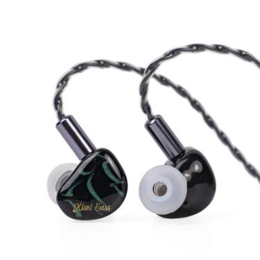 Imagem de Monitor intra-auricular Linsoul Kiwi Ears Cadenza 10 mm verde berílio