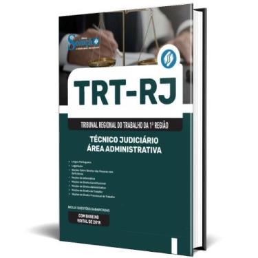Imagem de Apostila Trt Rj 2025 Técnico Judiciário Área Administrativa - Editora 
