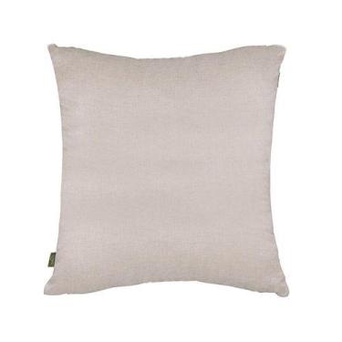 Imagem de Almofada Decorativa - Capa Bruges Lisa Branca 50 x 50 cm - Okkahome De