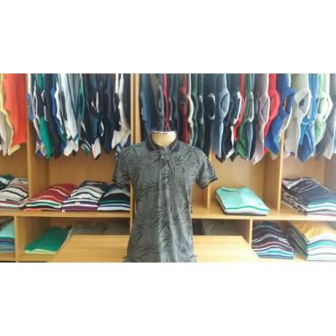 Imagem de Camiseta gola polo floral aleatory 04050023 tam m