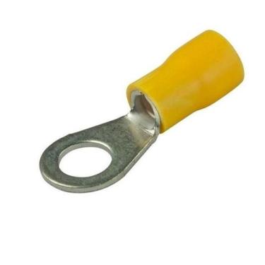 Imagem de Terminal Olhal Argola Rv5.5-5 Amarelo Pré Isolado 4mm - 6mm 100 Peças 