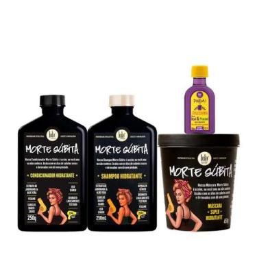 Imagem de Kit Lola Morte Súbita Sh 250ml + Cond 250ml + Masc 450ml + Pinga! Óleo