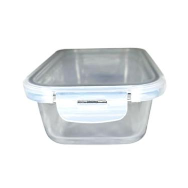 Imagem de Pote de Vidro Hermético com Tampa, 640ml, Recipiente para Alimentos