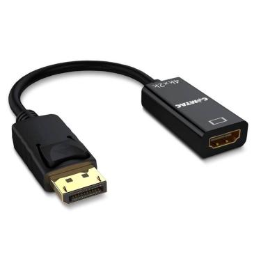 Imagem de Cabo Conversor DisplayPort para HDMI - 20Cm - (DisplayPort M X HDMI F) - Comtac 22129468
