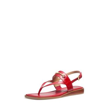 Imagem de Michael Kors Sandália feminina Lena, Carmesim, 34
