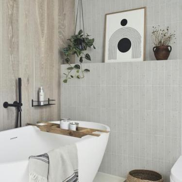 Imagem de Grudado Papel De Parede Lavável Granilite Neutro - 4 folhas