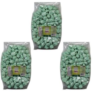 Imagem de Mini Suspiros Caseiro aprox. 600 unid Verde - Incopal