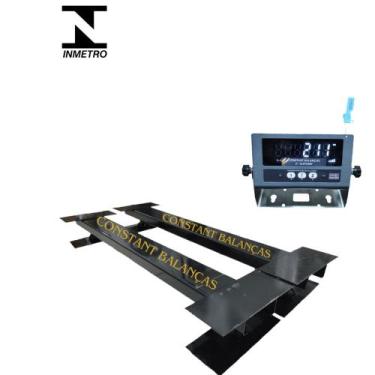 Imagem de Balança Digital Constant Barras de Pesagem 4000kg, Preto, Bivolt