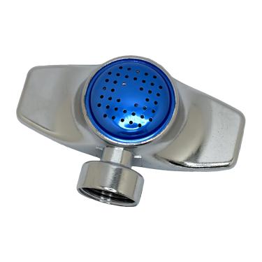 Imagem de Rocky Mountain Goods Aspersor quadrado de metal para gramado/jardim - cobre área de até 9 metros de diâmetro - ideal para irrigação de gramado pequeno a médio