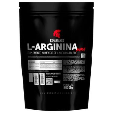 Imagem de L-Arginina Pura 500 g - Espartanos, Natural