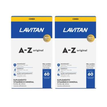Imagem de Kit 2 Suplemento Lavitan A-Z Original 60 Comprimidos - Cimed