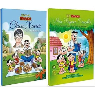 Imagem de Kit 2 Livros Turma Da Monica Chico Xavier E Seus