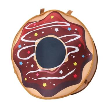 Imagem de Dynwave Fantasia de donut infantil fofa para meninos e meninas Fantasia de donut infantil engraçada com comida, L
