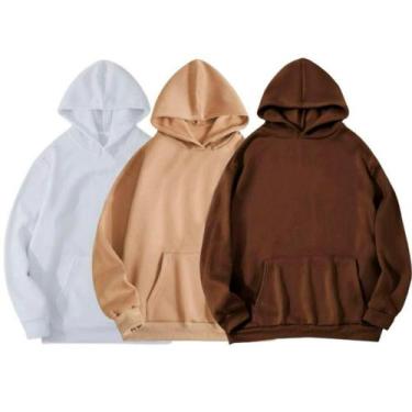 Imagem de Kit moleton de algodão - GBR, Branco, M