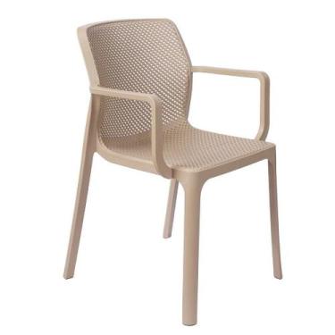 Imagem de Cadeira Sardenha Polipropileno Mesa Jantar Cozinha Varanda Jardim Pisc