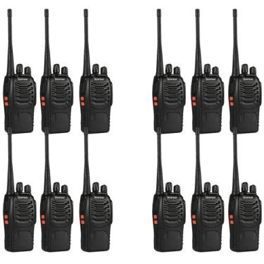 Imagem de Walkie Talkies BAOFENG BF-888S, pacote com 12 unidades, para adultos d