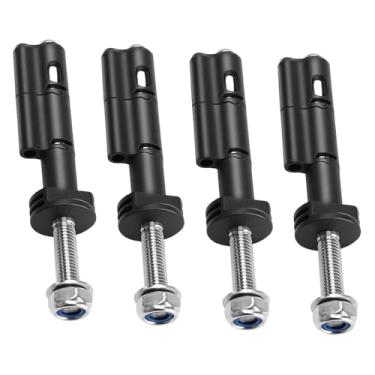 Imagem de Generic Kit de 4 pinos de montagem de aço inoxidável, kit de montagem de placa de recuperação universal, incluindo parafusos M10 para placas de tração para