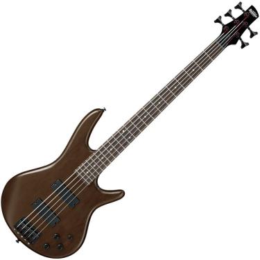 Imagem de Baixo Gsr 205B Wnf Walnut Flat 5 Cordas Ativo