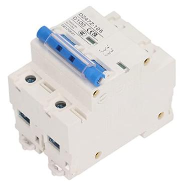 Imagem de Disjuntor DC, 100A Pa66 Din Rail 10KA Quebrando a Capacidade, para o Solar PV, Com Escopo Aplicável para Energia Solar Fotovoltaica Motocicleta Elétrica Especial (Azul)