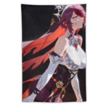 Imagem de LIEGBMEU Sexy Bikini Hot Anime Girl Tapeçaria 101.6 cm x 152.4 cm Interior Exterior Wall Quilt Art Decoração de Tapeçaria Caprichosa, AF101