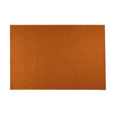 Imagem de Tapete Fiorenzzo Altihaus, 100% Poli�ster, Antiderrapante, Toque Macio, Estilo Minimalista, Para Quarto, Sala ou Corredor, Confort�vel, Lav�vel, Decora��o Moderna (Terracota, 45x70cm (Retangular))