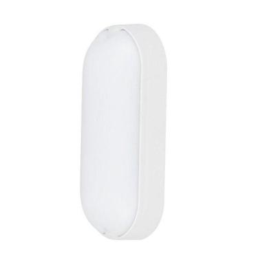 Imagem de Arandela Led 12w Tartaruga Bivolt Ip65 Branca Gaya 3000k