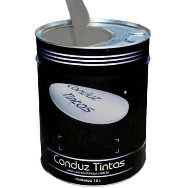 Imagem de Tinta sinalização Ecológica - CONDUZ TINTAS - CINZA MÉDIO - Balde 18 L