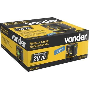 Imagem de Nível Laser 20m Recarregável Nlr020 Vonder