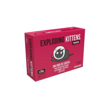 Imagem de Exploding Kittens: Proibidão Jogo de Cartas Galápagos