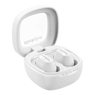 Imagem de Fones de Ouvido Bluetooth sem Fio, Estojo de Carregamento com Indicador LED (Branco)