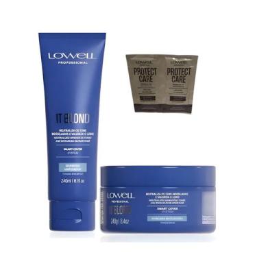 Imagem de Kit Matizador It Blond Shampoo e Máscara Lowell
