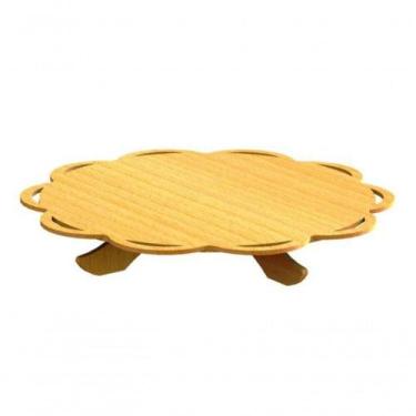 Imagem de Bandeja De Bolo Com Suporte Em Mdf - LENOBRE