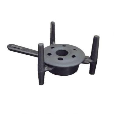 Imagem de Fogareiro De Ferro Fundido A Álcool Para Bifeteiras 15Cm. - RIG FUNDID