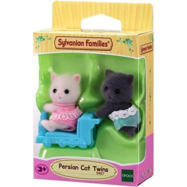 Imagem de Gêmeos Gato Persa Bellamy e Leah - Sylvanian Families 5457 - Epoch