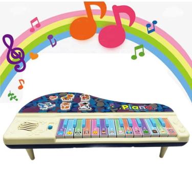 Imagem de Pianinho Piano Brinquedo Musical Criança Menina Menino Bebê