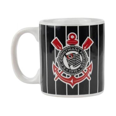 Imagem de Caneca Porcelana 300Ml - Corinthians