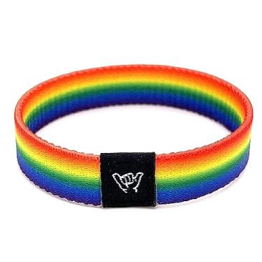 Imagem de Hang Loose Bands Pulseira de praia de surfista para homens, mulheres e adolescentes - Pulseiras confortáveis de verão - Pulseira reversível Boho - Acessórios ajustáveis para festivais e pulseira de
