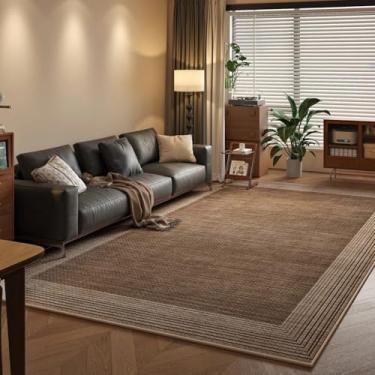 Imagem de Tapete grande para sala de estar, cabeceira, quarto, tapete de pelo de laço, tapetes à prova d'água (300x400 cm/WR2259-QT)