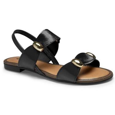 Imagem de Sandália Rasteira Mississipi MF292 Feminina - Preta