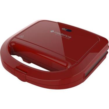 Imagem de Sanduicheira Toast & Grill San261 Vermelha Cadence, 110V