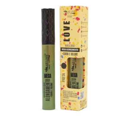 Imagem de Rímel Max Love - Máscara Para Cílios Preto 61 - Mega Alongamento Cílios De Boneca, Volume Sem Empelotar, Cor Intensa