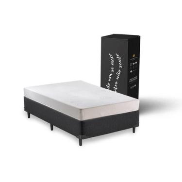 Imagem de Kit Colchão na caixa Smart Comfort 5 Anos de Garantia Com Base Box Sue
