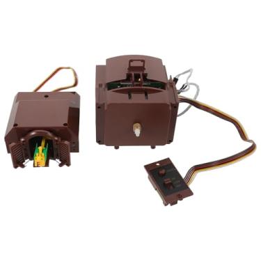 Imagem de SOLUSTRE Movimento de quartzo do relógio de cuco: mecanismo de relógio de parede estilo antigo, peça de substituição para reparo de cuco, fácil de instalar