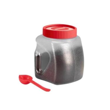 Imagem de Pote Porta Café Plastico Sanremo 2,2l Colher Dosadora Brinde