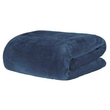 Imagem de Cobertor blanket high solteiro 1,50x2,20cm - kacyumara azul