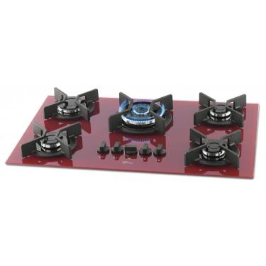 Imagem de Cooktop Fischer 5 Bocas Vidro Rouge 26298-62471